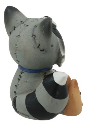 Ebros Furrybones Bandit The Raccoon Voodoo Stitched Skeleton Figurine 3"H