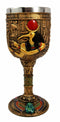 Egyptian Gods And Royalty Wine Goblets Set of 11 King Tut Nefertiti Anubis Seth