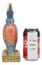 Ebros Egyptian God Horus Falcon Bird On Hieroglyphic Pedestal Statue 8.75"H