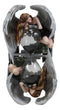 Ebros 9"H Sacred Memory Weeping Angel Gothic Sand Timer Statue by Anne Stokes