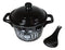 Wicca Bat Cauldron Broth With Pentagram Fine Bone China Bowl With Spoon And Lid