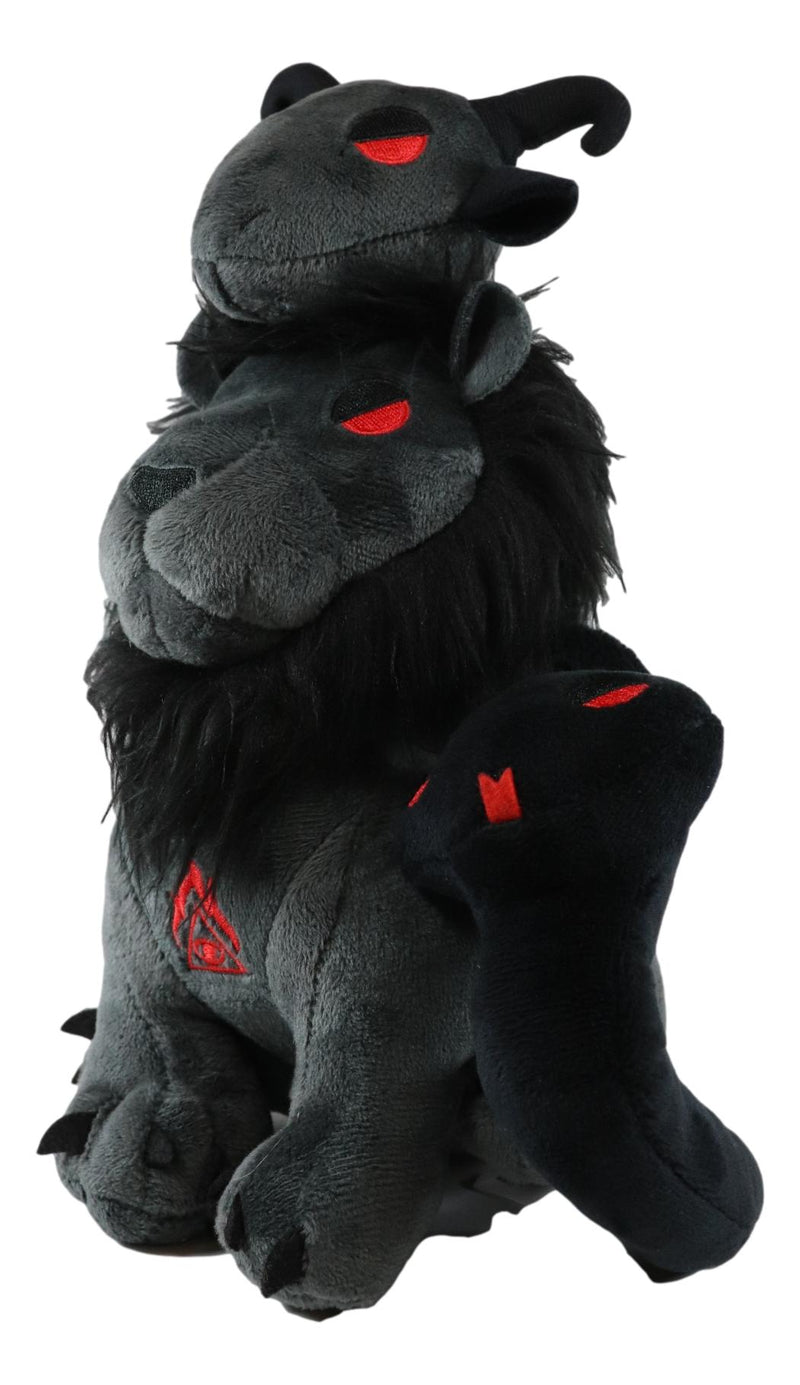 Ebros Greek Myth Chimera Lion Goat Head And Snake Head Tail Luxe Soft Plush Toy Doll