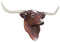 Large Texas Longhorn Bull Steer Cow Wall Decor Wild Cattle Beast 3D Art 34"L