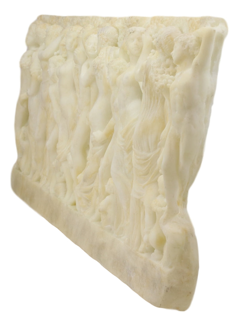 Gardner Museum Farnese Sarcophagus Revelers Gathering Grapes Wall Plaque Relief