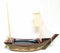 Ebros Japanese Traditional Omakase Sushi Fishing Boat Large 27" Long Serving Plate