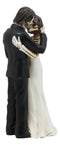 Ebros Love Never Dies Wedding Bride And Groom Skeleton Cake Topper The Eternal Kiss Figurine Decor Statue