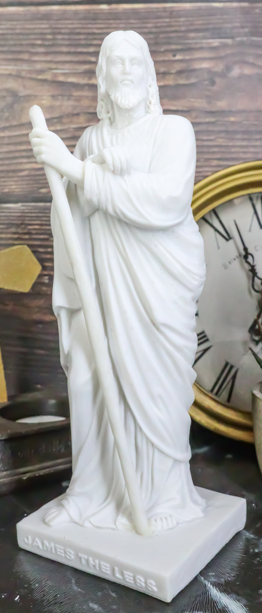 Thorvaldsen Copenhagen Museum Christ Hall Apostle James The Lesser Statue 8"H - Ebros Gift
