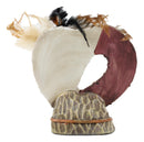 Southwestern Native Indian Dreamcatcher Feathers With Heart Decorative Figurine
