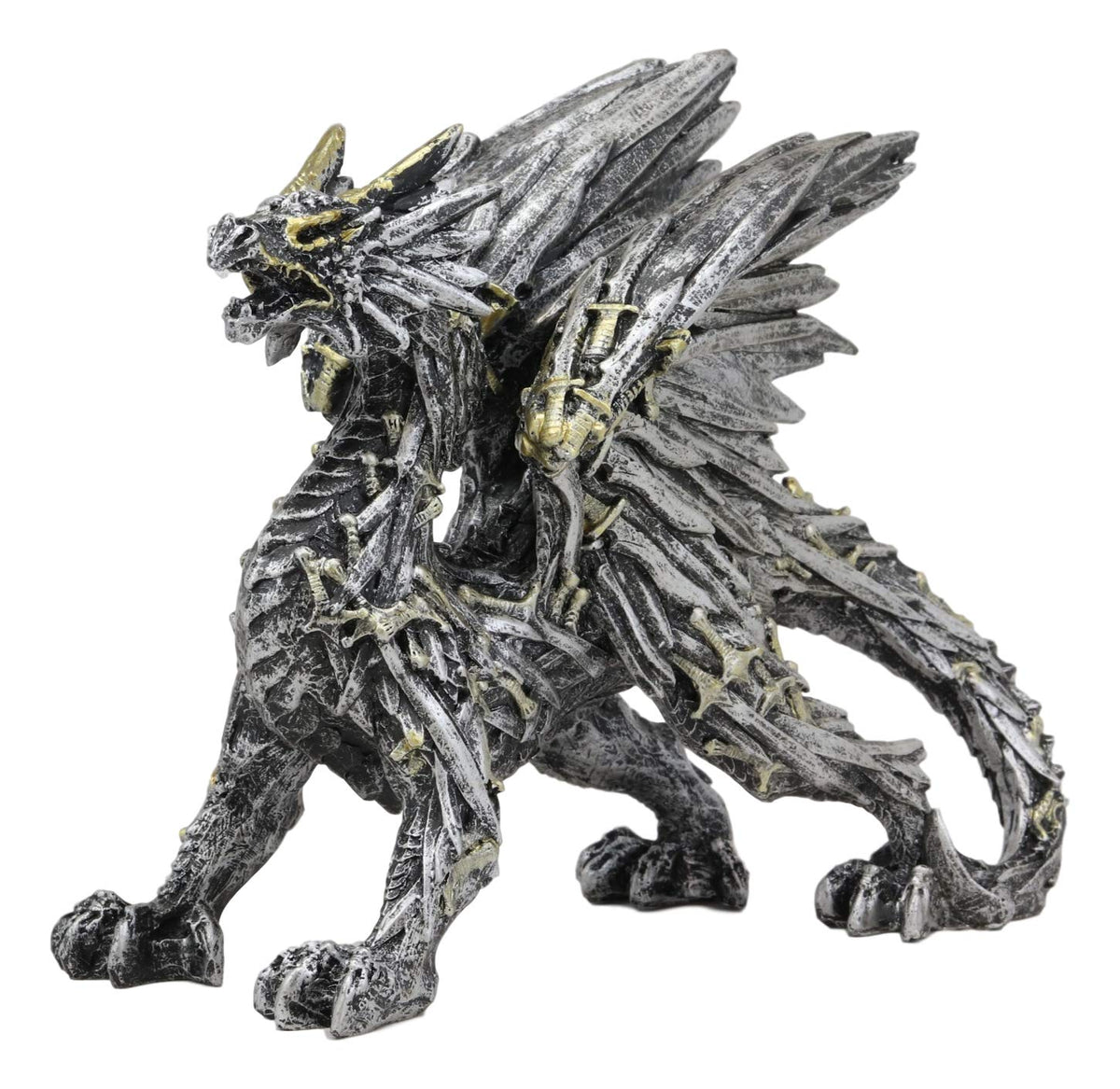 Legend Of The Swords Valyrian Blades Roaring Dragon Statue 8"L Dungeons Dragons