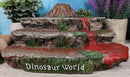 Lost World Prehistoric Volcanic Mountain Steps Display Figurine For Miniatures