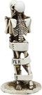 Ebros Skeleton Couple Kissing Wrapped by Censoring Ribbon Figurine 6.75" Tall