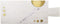 White Banswara Marble Hors D’oeuvres Cheese Board With Brass Gold Inlays 17.5"L