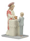 Fine Porcelain My First Communion Jesus With Child Boy Statue 7"Tall Keepsake