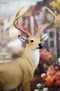 Ebros Wildlife 8 Point Trophy Buck Statue 15"H Outdoor Hunter Whitetail Deer Figurine