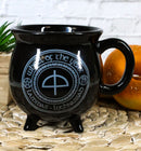 Wicca Sabbats Wheel of The Year Yule Dragon Heat Color Changing Cauldron Mug