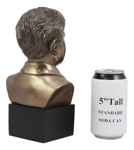 United States President John Fitzgerald Kennedy Bust Figurine Replica 9.5"H