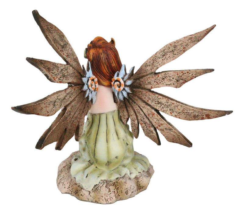 Amy Brown Thinking Of You Steampunk Aviator Pilot Fairy In Robot Wings Figurine