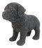 Ebros 6.25"L Realistic Chocolate Labrador Puppy Resin Figurine