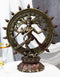 Large Hindu Supreme God Shiva Nataraja Statue 15"H Cosmic Divine Dancer Tandava