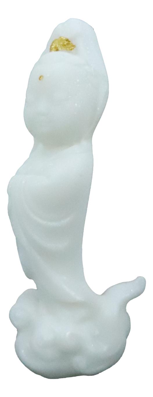 Cultural Art Standing Ti Kuan Yin Buddha Feng Shui Zen Vastu Mini Figurine