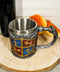 Ebros Lion And Fleur De Lis Coat Of Arms Crusader Knight Drinking Mug Cup Decor