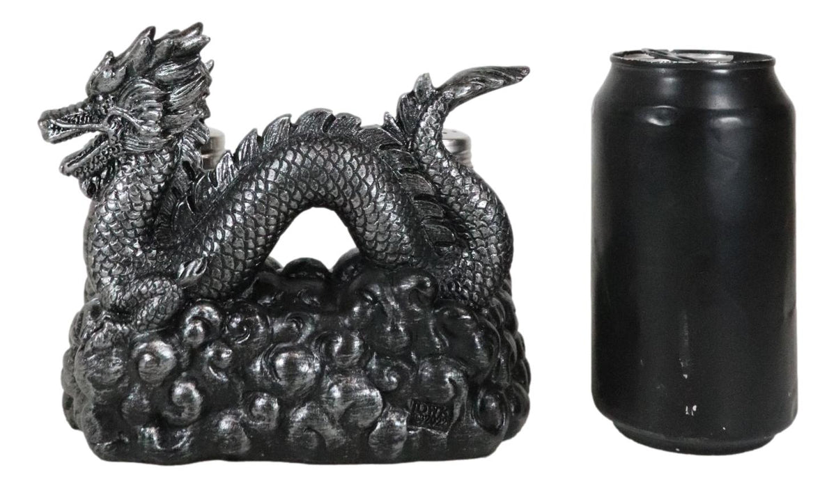 Oriental Gothic Dragon King Riding Over The Clouds Salt And Pepper Shakers Set