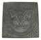 Wicca Halloween Black Cat Sees and Tells Fortune Teller Resin Stepping Stone
