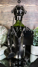 General Doctor Physician On Duty Hand Made Metal Wine Bottle Holder Caddy Decor