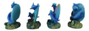 Ebros Nautical Ocean Marine Reef Swimming Dolphins Fish W/ Clams Mini Figurines