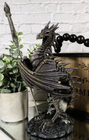 Ebros Litche Blade Ruth Thompson Skeleton Dragon Statue With Letter Opener Knife Decor