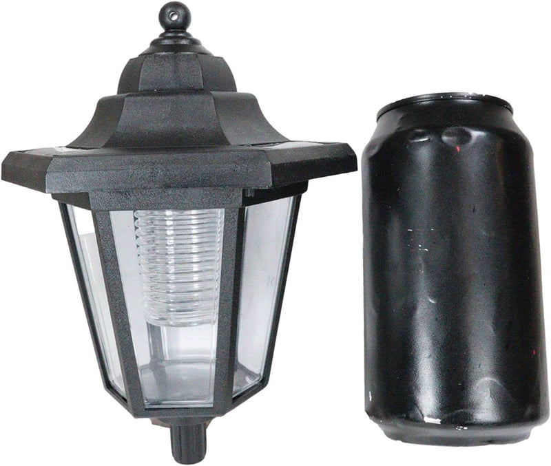 PACK OF 2 Plastic Solar LED Lantern Decorative Replacement For Garden Light Statues