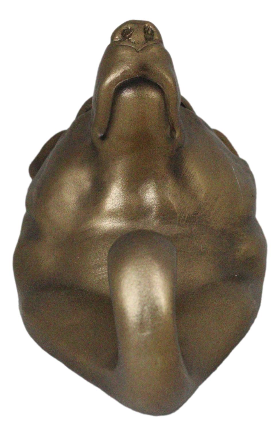 Ebros Rustic Bronzed Grizzly Bear Wall Hook Hanger 7.25" Tall for Light Duty Weight