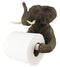 Ebros Pachyderm Servant Safari Elephant Holding Toilet Tissue Paper Holder