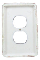 Indian Turquoise Crossed Arrows Friendship Wall Double Receptacle Plates Set