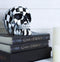 Ebros Harlequin Black And White Squares Checkered Skull Figurine Statue 6" Long