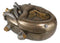 Steampunk Dragon Heart Gear Pulse Radioactive Fire Engine Jewelry Box Figurine
