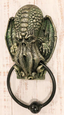 Ebros Nautical Ocean Monster Cthulhu Kraken Octopus Door Knocker Sculpture
