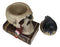 Gothic Crow Perching On Books And Skull With Plucked Eye Decorative Jewelry Box