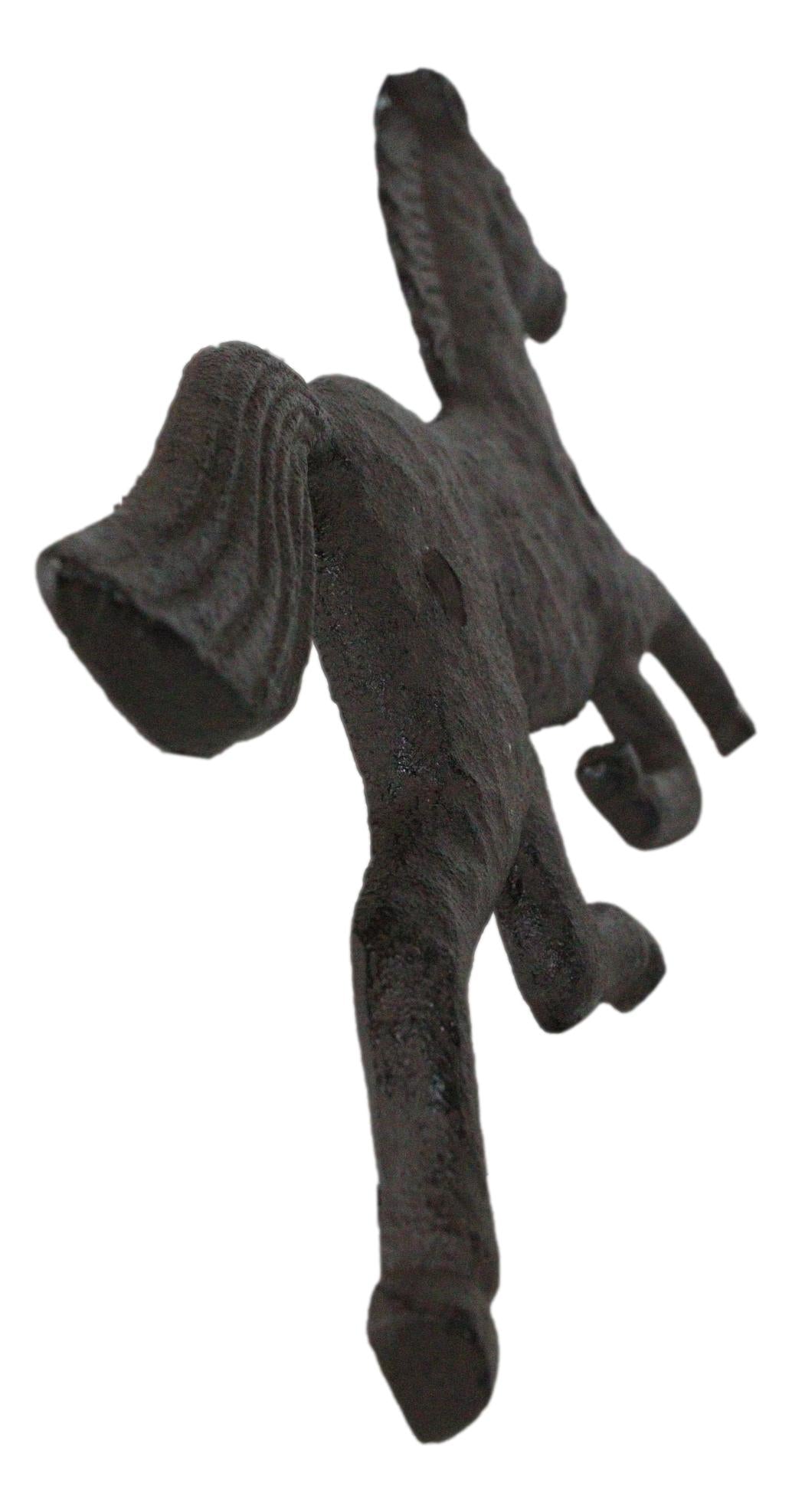 Ebros Cast Iron Rustic Western Country Running Wild Horse Wall Hanging Accent Decor 9" Wide Steed Stallion Horses Farmhouse Decorative Plaque for Cowboys Cowgirls (4)