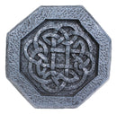Octagonal Gothic Celtic Knotwork Invertible Dragon Heads Sand Timer Figurine