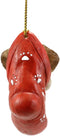 Ebros Lifelike Shih Tzu Puppy Dog in The Sock Small Hanging Ornament Figurine