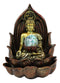 Ebros Meditating Buddha Amitabha Backflow Incense Burner With LED Globe Light
