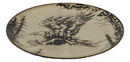 Pack Of 2 Rustic Western Patriotic Swooping Bald Eagle Round Dinner Plates 10"D