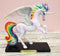 Ebros Rose Khan Fantasy Rainbow Dancer Unicorn Mare Horse Figurine 7"H Statue