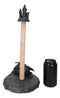 Medieval Draco's Swipes Sleeping Dragon By Castle Fort Paper Towel Holder Stand