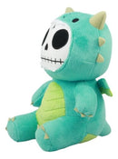Larger Furry Bones Skeleton Teal Scorchie Dragon Plush Toy Doll Collectible