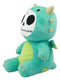 Larger Furry Bones Skeleton Teal Scorchie Dragon Plush Toy Doll Collectible