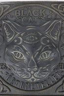 Pack Of 3 Wicca Mystic Black Cat Sees Tells Fortune Teller Resin Stepping Stones