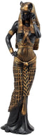 Ebros Gift Egyptian Goddess Bastet Cat in Sensual Human Form Figurine 10.75"H