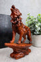 Ebros Wildlife Nature Full Moon Howling Night Wolf Figurine Timberwolves Decor